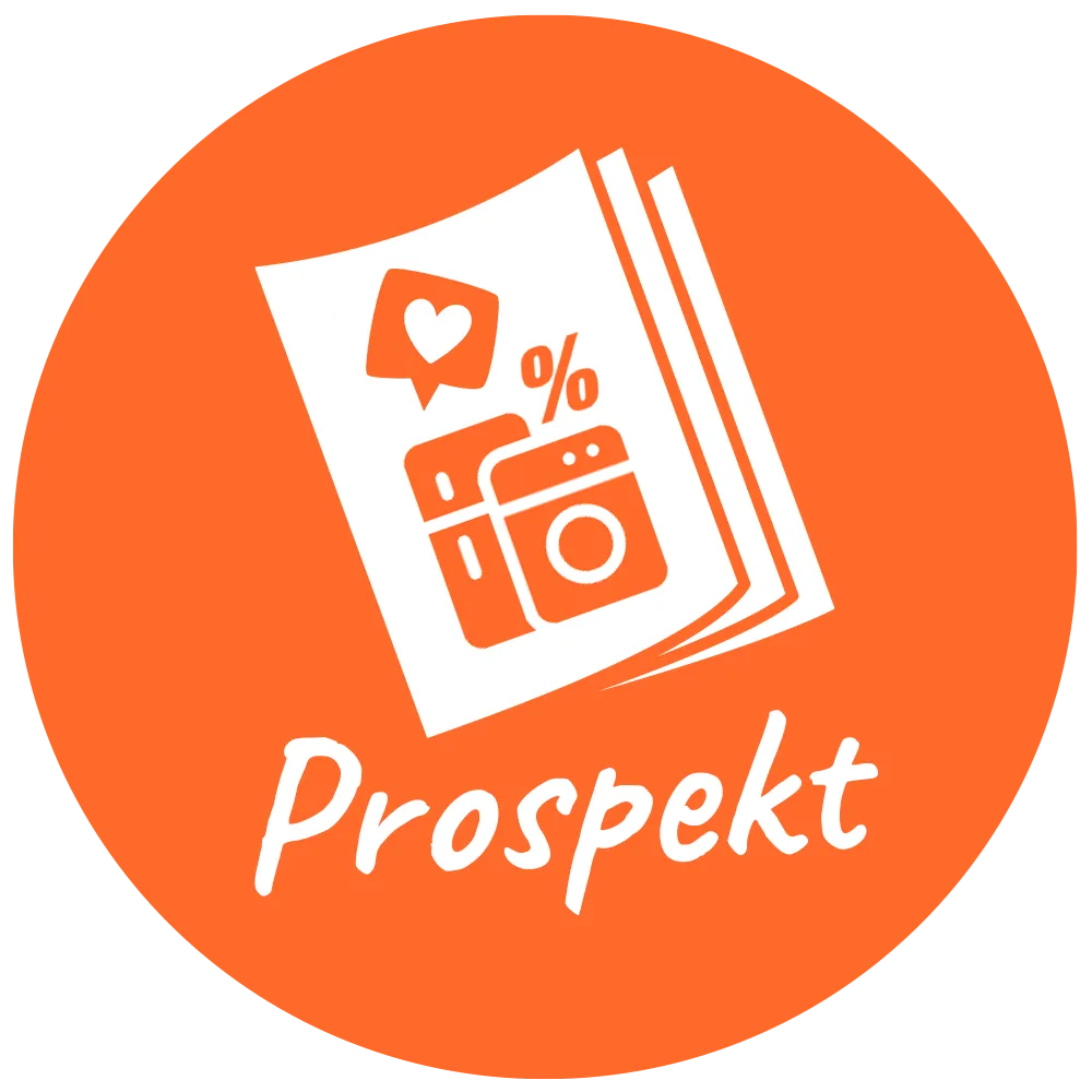 Button: TeVi-Werbung, Prospekt