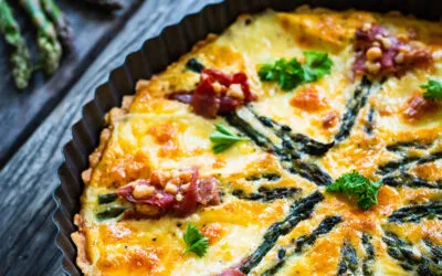 Spargel Quiche