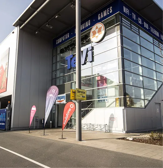 Standortbild_NuernbergWest expert TeVi Markt in Nürnberg West - Dein Elektrofachmarkt mit Top Service in der Rothenburger Straße