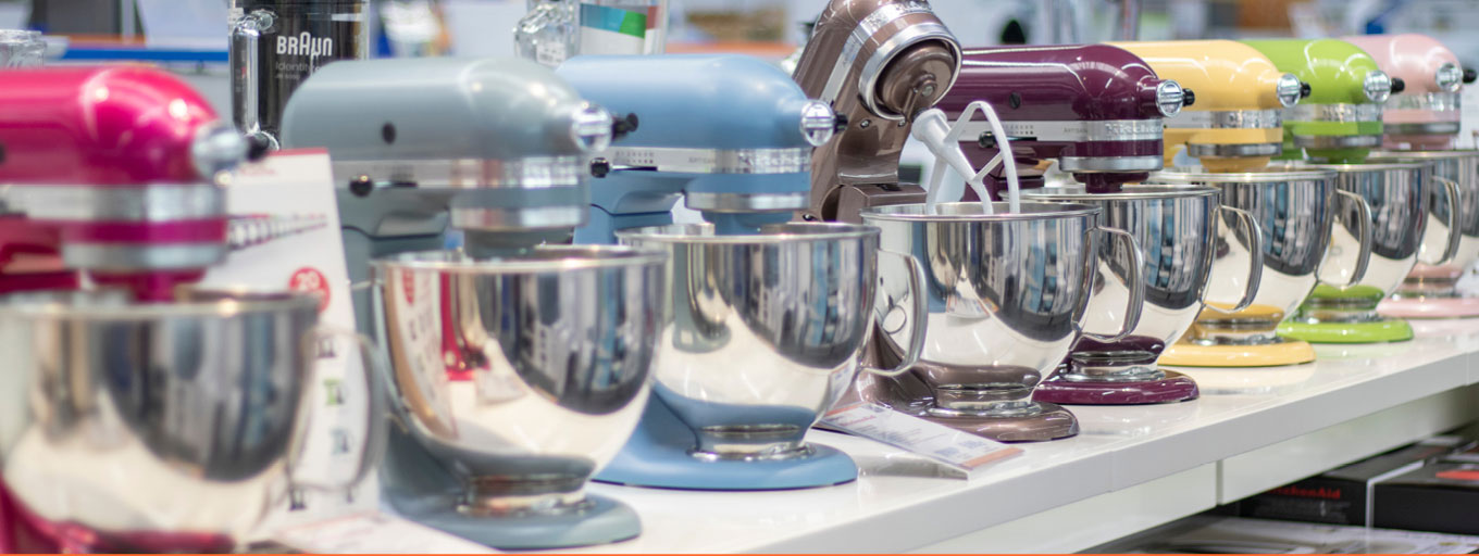 Auswahl vor Ort Küchenmaschinen von TeVi