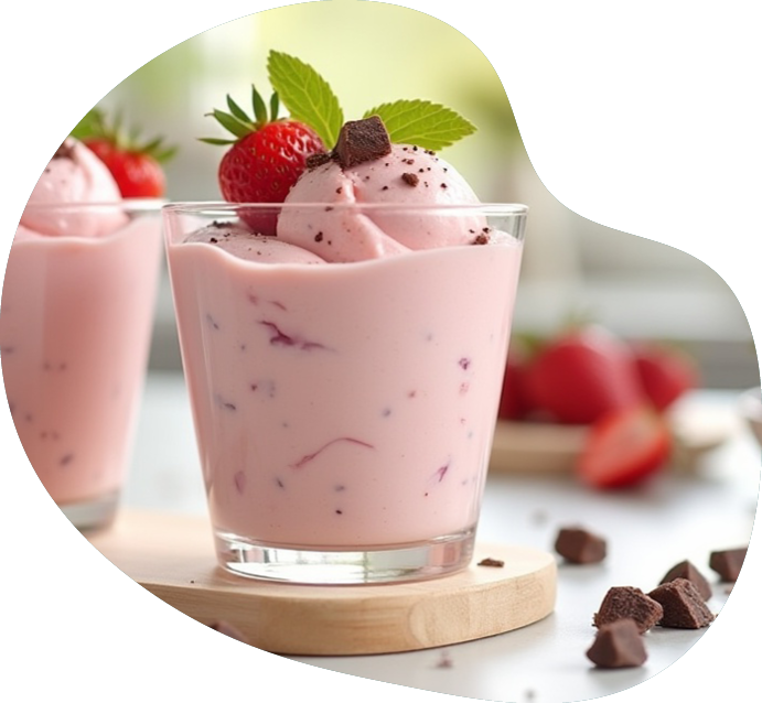 Selbstgemachtes Yogurette Eis aus der Ninja Creami Rezept von TeVi