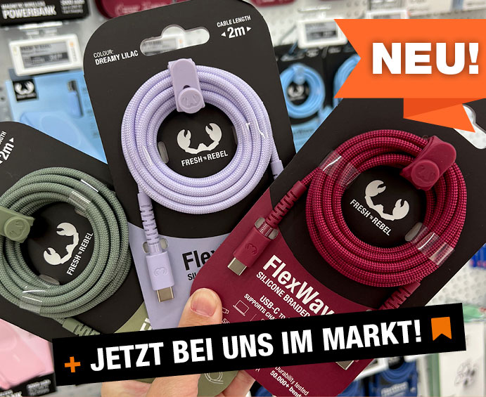FreshnRebel Kabel USB-C USB Lightning - Tipps im Alltag Zubehör zur Powerbank aus deinem expert TeVi Markt