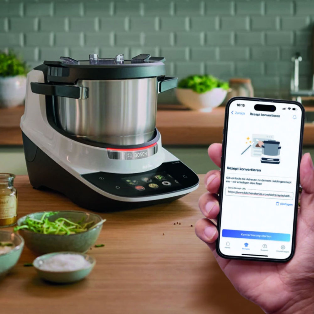 Bosch bei der IFA 2025 mit ihren KI im neuen Cookit © Bosch