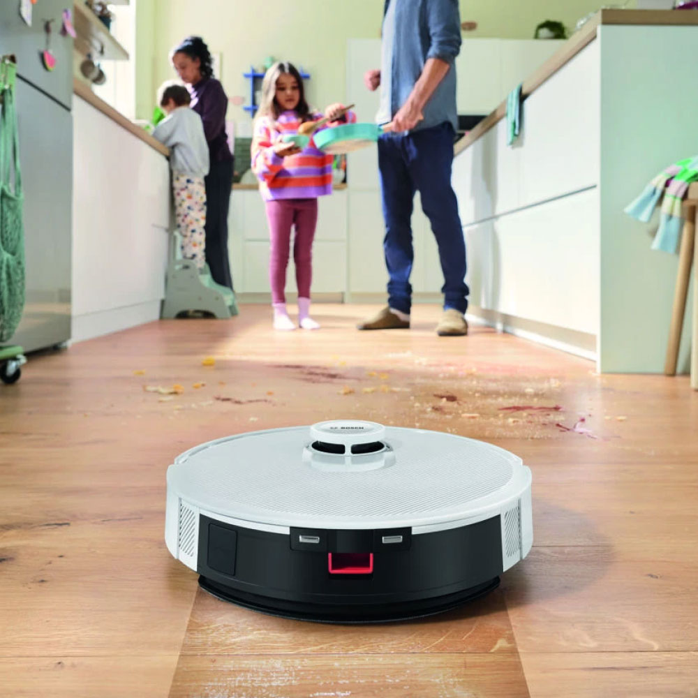 Bosch bei der IFA 2025 mit ihren Spotless Saug- und Wischrobotern © Bosch