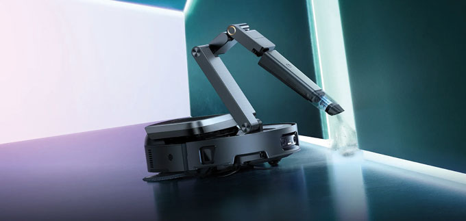 Dreame bei der IFA 2025 mit ihrem 2000X Arm © Dreame