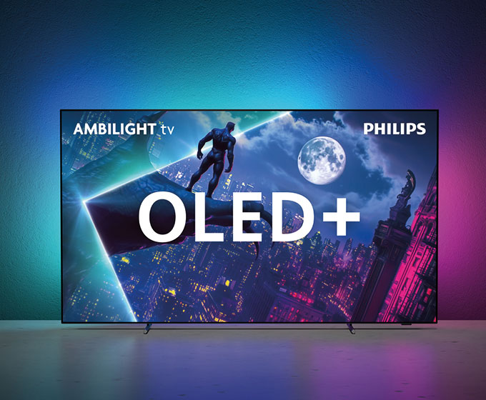 Philips (TP-Vision) bei der IFA 2025 mit ihrer neuen OLED+950 Serie © Philips
