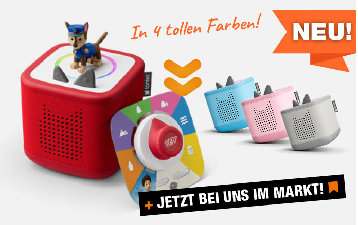 Toniebox 2 - in 4 tollen Farben! Jetzt bei uns im expert TeVi Markt